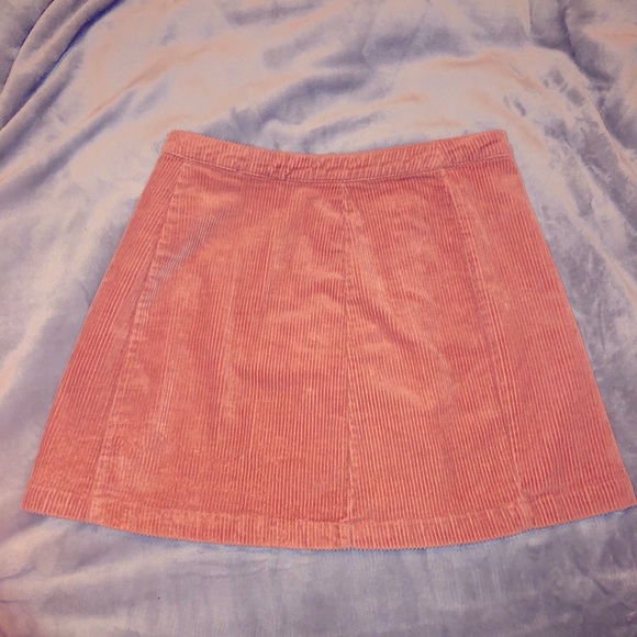 Forever 21 light pink corduroy mini skirt - Picture 4 of 4